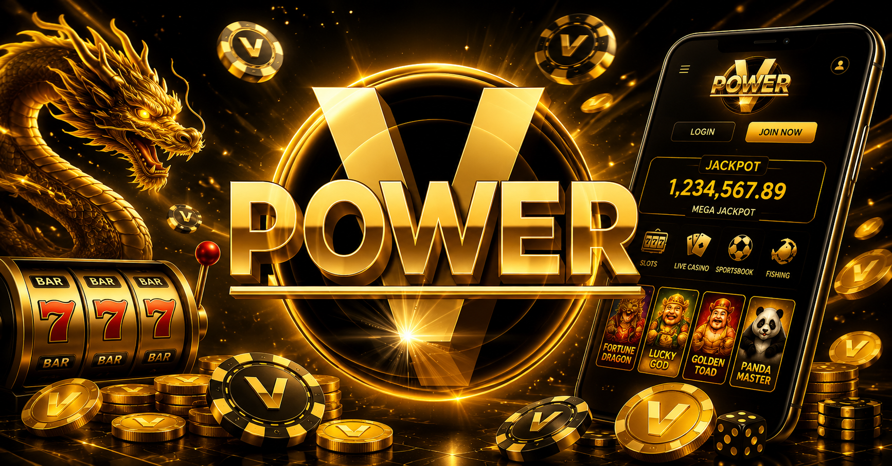 V Power slot guide explaining mobile slot games and bonus features for Singapore online casino readers