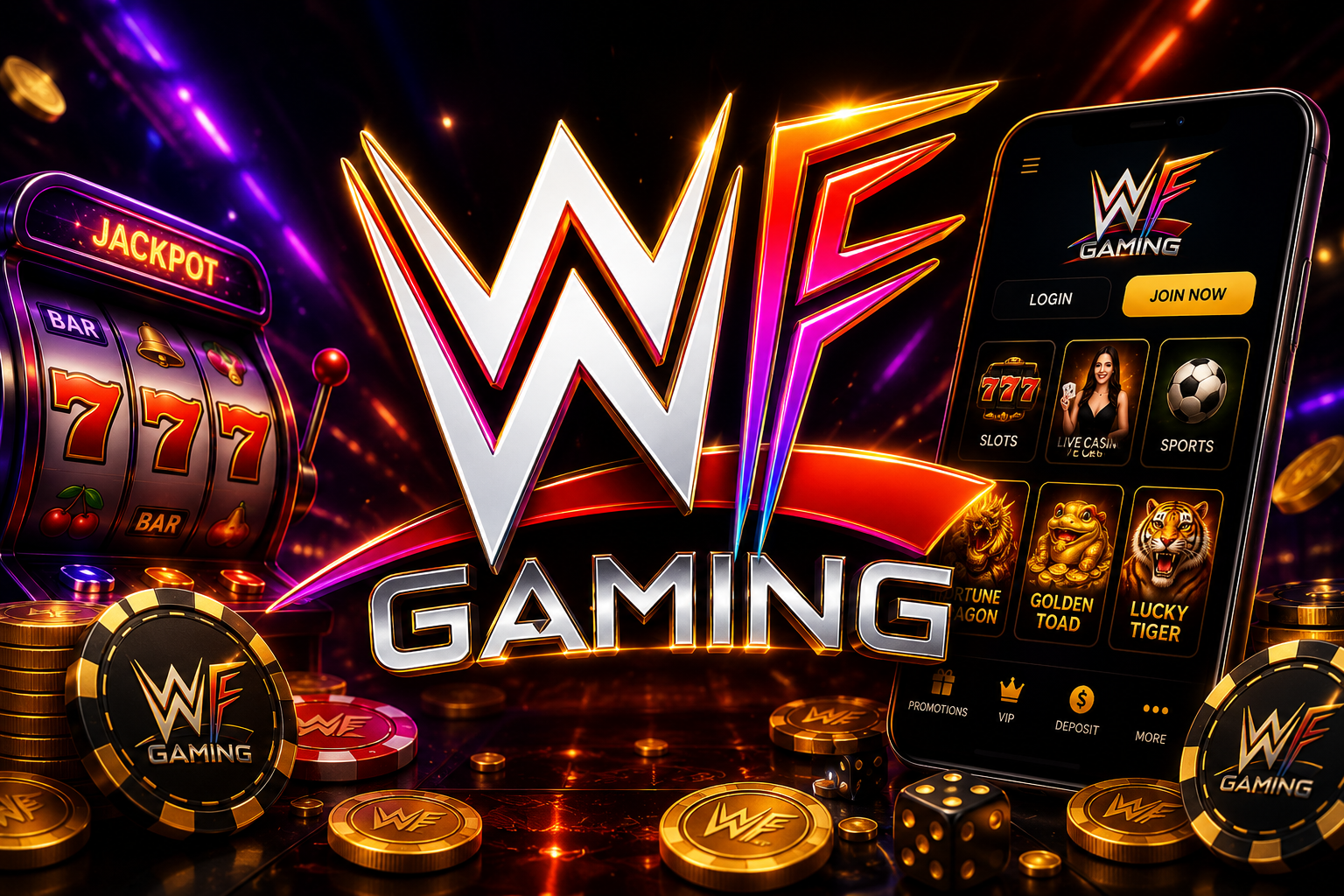 WF Gaming slot guide explaining provider style slot games and casino features